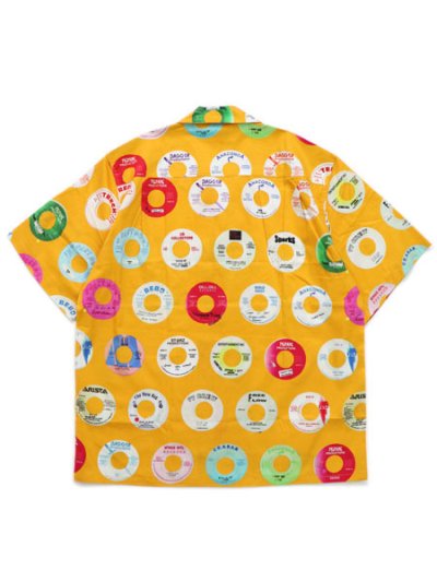 画像2: 【送料無料】Rap Attack BOOTLEG RAP 45'S HALF SLV SHIRT MUSTARD