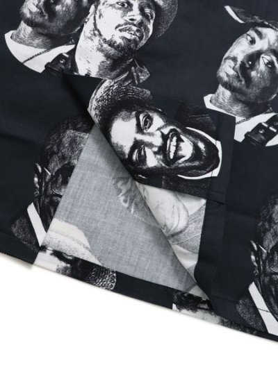 画像4: Rap Attack LEGENDS RAPPER HALF SLEEVE SHIRT BLACK