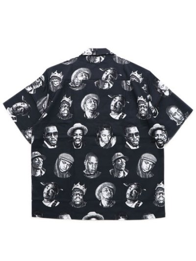 画像2: Rap Attack LEGENDS RAPPER HALF SLEEVE SHIRT BLACK