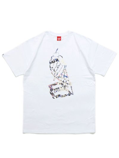 画像1: 【SALE】ICECREAM CONE MAN TEE WHITE