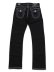 画像1: 【送料無料】TRUE RELIGION RICKY SUPER T FLAP 2SB BLACK RINSE (1)