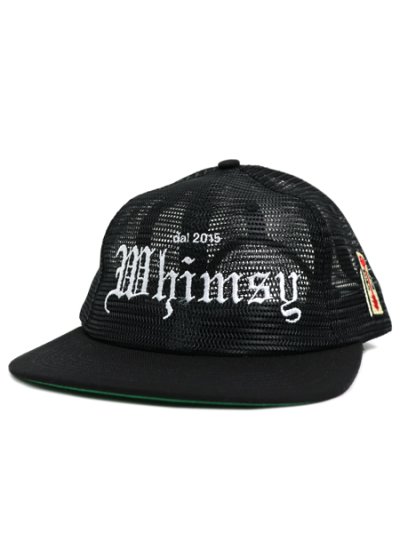 画像1: WHIMSY SOCKS NIGHT LOCKSMITH MESH CAP BLACK