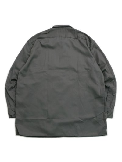 画像2: DICKIES L/S WORK SHIRT-GRAVEL GRAY