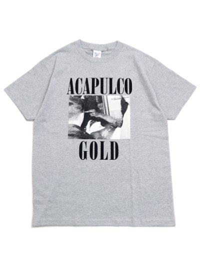 画像1: ACAPULCO GOLD ALLEYEZONME TEE HEATHER GREY