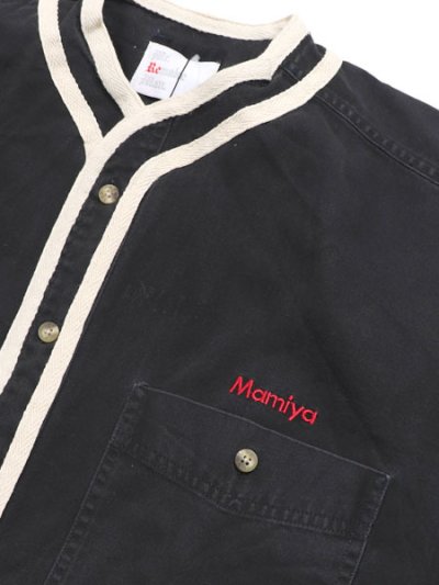 画像3: 【SALE】MR.REMAKE MAN REMAKE BASEBALL SHIRT BLACK ASSORT