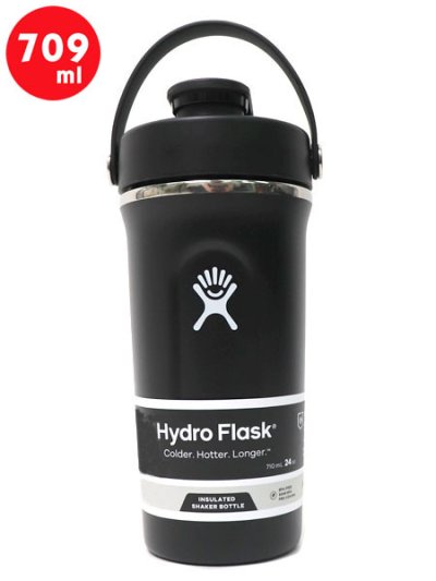 画像1: Hydro Flask 24 OZ INSULATED SHAKER BOTTLE-BLACK