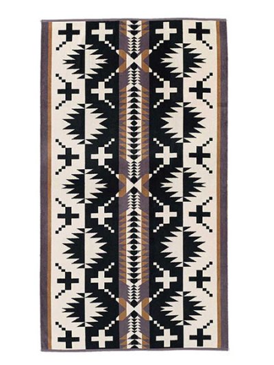 画像1: 【送料無料】PENDLETON OVERSIZED JACQUARD TOWELS SPIDER ROCK