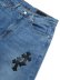 画像3: 【送料無料】ADVANCE LEVIS 505 CROSS LEATHER LT BLUE WASH