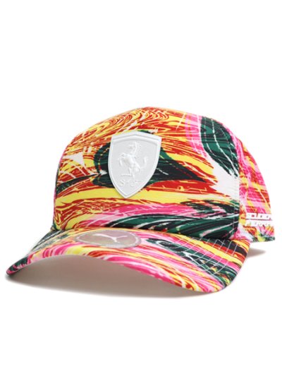 画像1: 【SALE】PUMA FERRARI GARAGE CREW SUMMER BB CAP-P.LILA