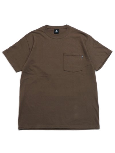 画像2: NOTHIN' SPECIAL LION OF JUDAH POCKET TEE BROWN