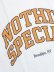 画像3: NOTHIN' SPECIAL COLLEGE LOGO TEE WHITE (3)