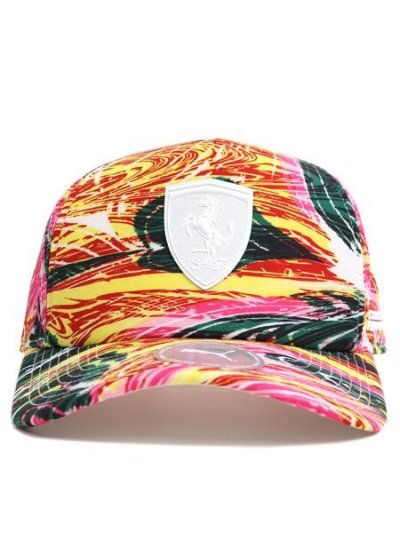 画像2: 【SALE】PUMA FERRARI GARAGE CREW SUMMER BB CAP-P.LILA