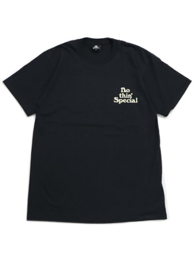 画像2: NOTHIN' SPECIAL LOGO TEE BLACK