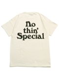 NOTHIN' SPECIAL LOGO TEE NATURAL