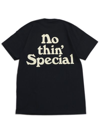 画像1: NOTHIN' SPECIAL LOGO TEE BLACK