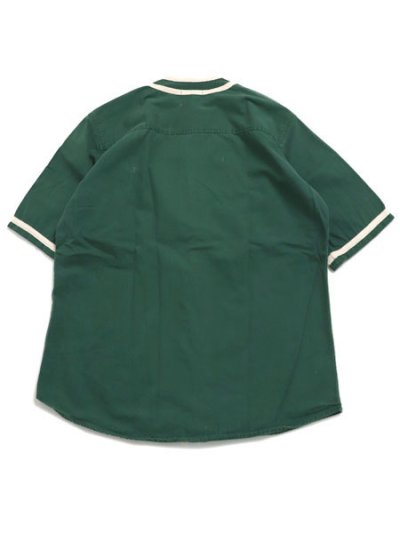 画像2: 【SALE】MR.REMAKE MAN REMAKE BASEBALL SHIRT GREEN ASSORT