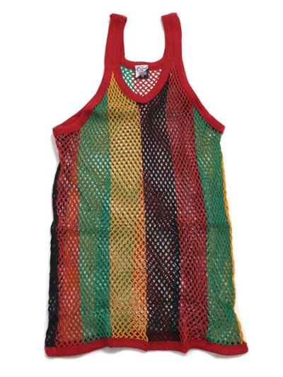 画像1: CRYSTAL ORIGINAL ENGLISH MESH STRING VEST