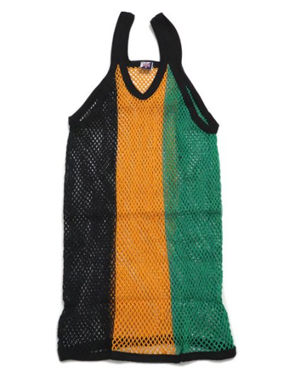 画像1: CRYSTAL ORIGINAL ENGLISH MESH STRING VEST