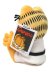 画像3: Kidrobot GARFIELD KARATE GI MEDIUM PLUSH (3)