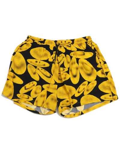 画像1: 【送料無料】MARKET SMILEY AFTERHOURS EASY SHORTS WASHED BLK