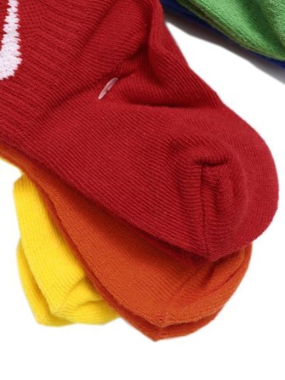 画像3: 【KIDS】NIKE INFANT SWOOSH 6PK ANKLE SOCKS-MULTI