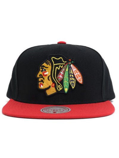 画像2: MITCHELL & NESS NHL TEAM 2 TONE 2.0 SNAPBACK BLACKHAWKS