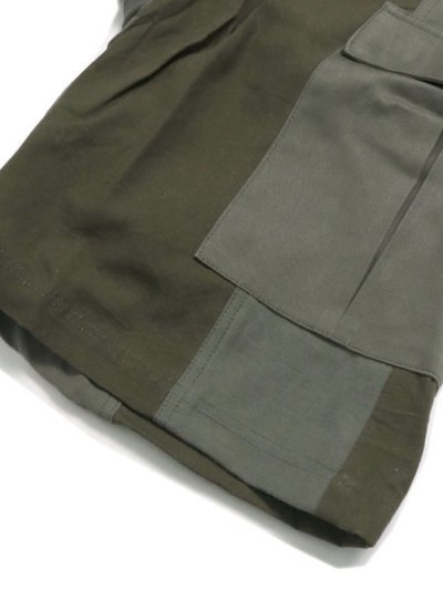 画像5: 【SALE】MR.REMAKE MAN REMAKE MILITARY CARGO SHORT KHAKI ASSORT