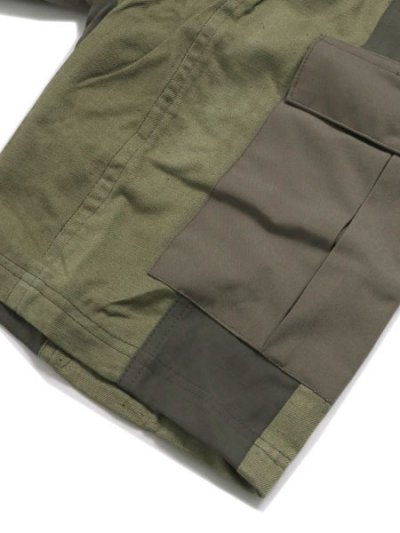 画像5: 【SALE】MR.REMAKE MAN REMAKE MILITARY CARGO SHORT KHAKI ASSORT