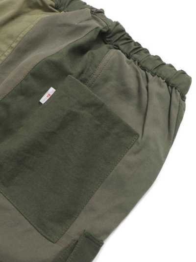 画像4: 【SALE】MR.REMAKE MAN REMAKE MILITARY CARGO SHORT KHAKI ASSORT