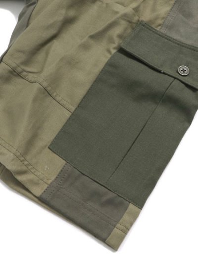 画像5: 【SALE】MR.REMAKE MAN REMAKE MILITARY CARGO SHORT KHAKI ASSORT