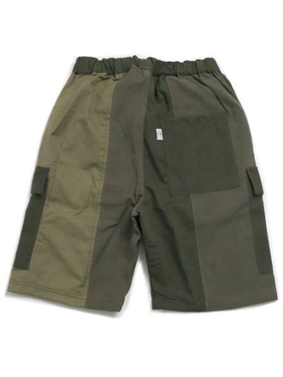 画像2: 【SALE】MR.REMAKE MAN REMAKE MILITARY CARGO SHORT KHAKI ASSORT