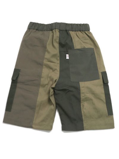 画像2: 【SALE】MR.REMAKE MAN REMAKE MILITARY CARGO SHORT KHAKI ASSORT