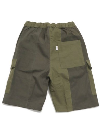 画像2: 【SALE】MR.REMAKE MAN REMAKE MILITARY CARGO SHORT KHAKI ASSORT