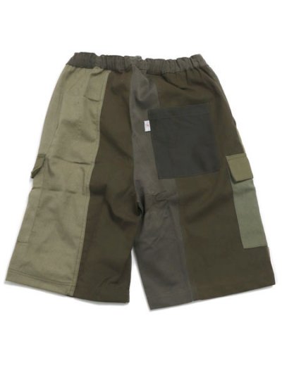 画像2: 【SALE】MR.REMAKE MAN REMAKE MILITARY CARGO SHORT KHAKI ASSORT