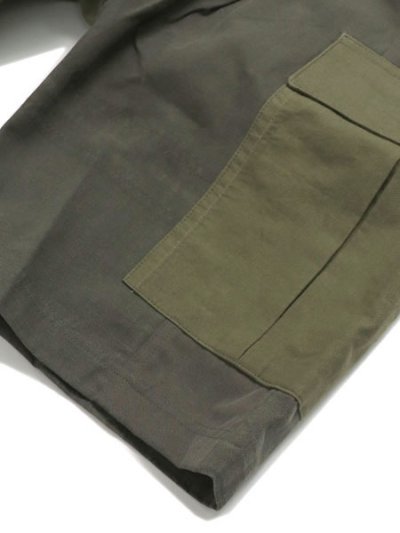 画像5: 【SALE】MR.REMAKE MAN REMAKE MILITARY CARGO SHORT KHAKI ASSORT