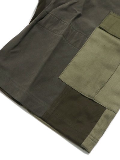 画像5: 【SALE】MR.REMAKE MAN REMAKE MILITARY CARGO SHORT KHAKI ASSORT