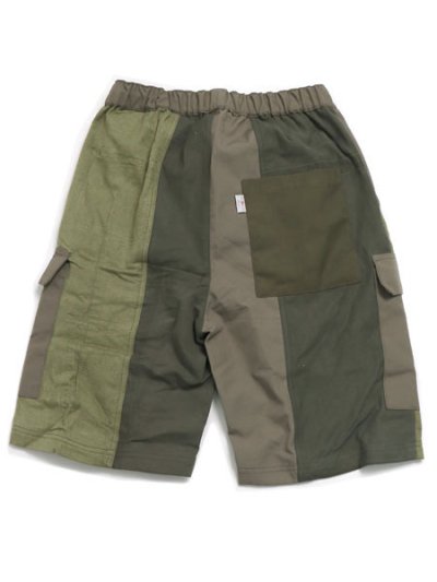 画像2: 【SALE】MR.REMAKE MAN REMAKE MILITARY CARGO SHORT KHAKI ASSORT