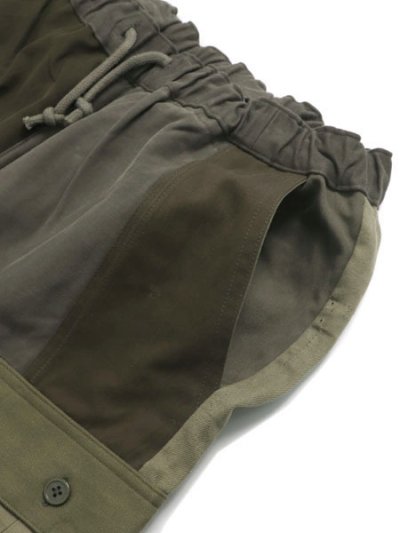 画像3: 【SALE】MR.REMAKE MAN REMAKE MILITARY CARGO SHORT KHAKI ASSORT