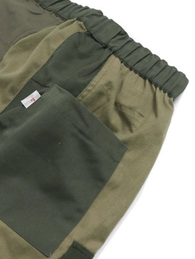 画像4: 【SALE】MR.REMAKE MAN REMAKE MILITARY CARGO SHORT KHAKI ASSORT