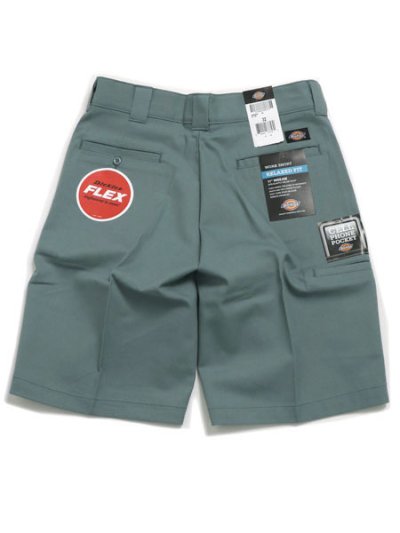 画像2: DICKIES FLEX 11" RELAX FIT WORK SHORT-SMOKE BLUE