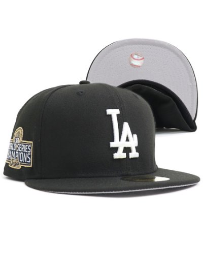 画像1: NEW ERA 59FIFTY CS DODGERS CTOWN WS2020 UV/GY FB