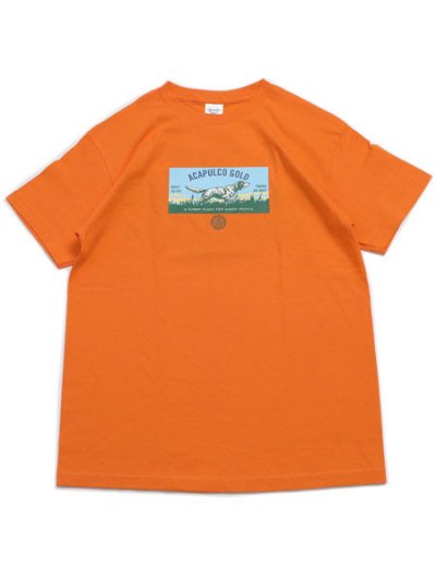 画像1: ACAPULCO GOLD POINTER DOG TEE ORANGE