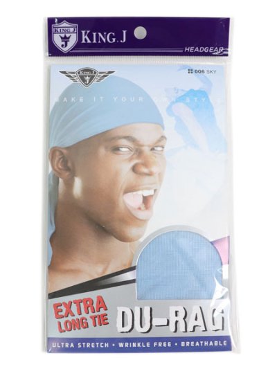 画像1: KING J EXTRA LONG TIE DU-RAG #006