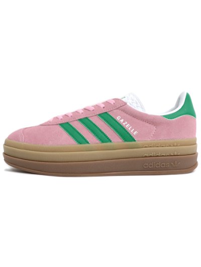 画像1: 【送料無料】ADIDAS WMNS GAZELLE BOLD TRUE PINK/GREEN