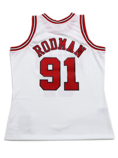 画像2: 【送料無料】MITCHELL & NESS SWINGMAN JERSEY BULLS 97-98 #91 RODMAN