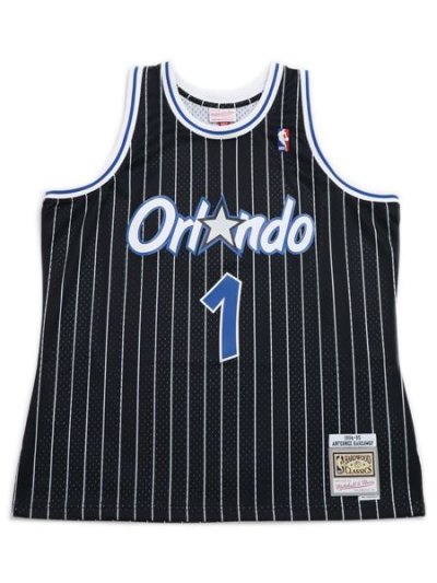 画像1: 【送料無料】MITCHELL & NESS SWINGMAN JERSEY MAGIC 94 #1 A.HARDAWAY