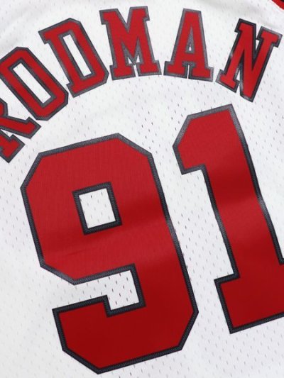 画像4: 【送料無料】MITCHELL & NESS SWINGMAN JERSEY BULLS 97-98 #91 RODMAN