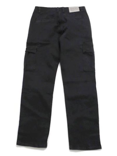 画像2: 【送料無料】PRO CLUB HW RELAXED FIT DENIM CARGO PANT BLACK