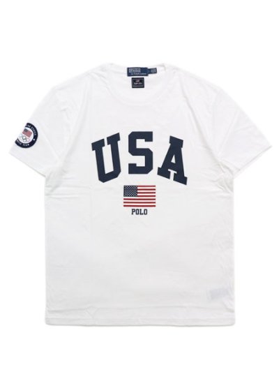 画像1: 【送料無料】POLO RALPH LAUREN TEAM USA OFFICIAL OUTFITTERS USA TEE