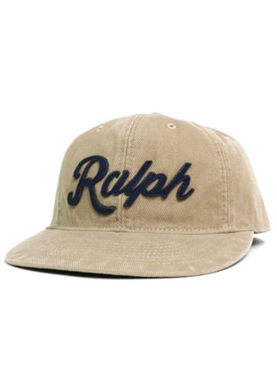 画像1: 【送料無料】POLO RALPH LAUREN APPLIQUED TWILL BALL CAP